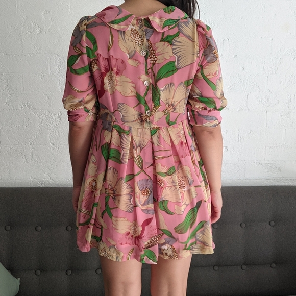 Floral Mini Dress - Picture 2 of 2